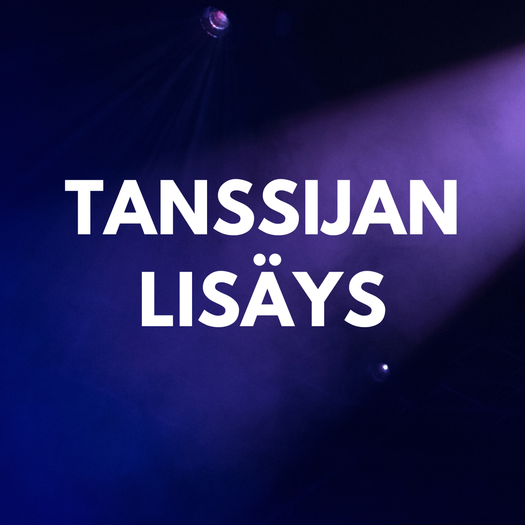 Tanssijan lisäys
